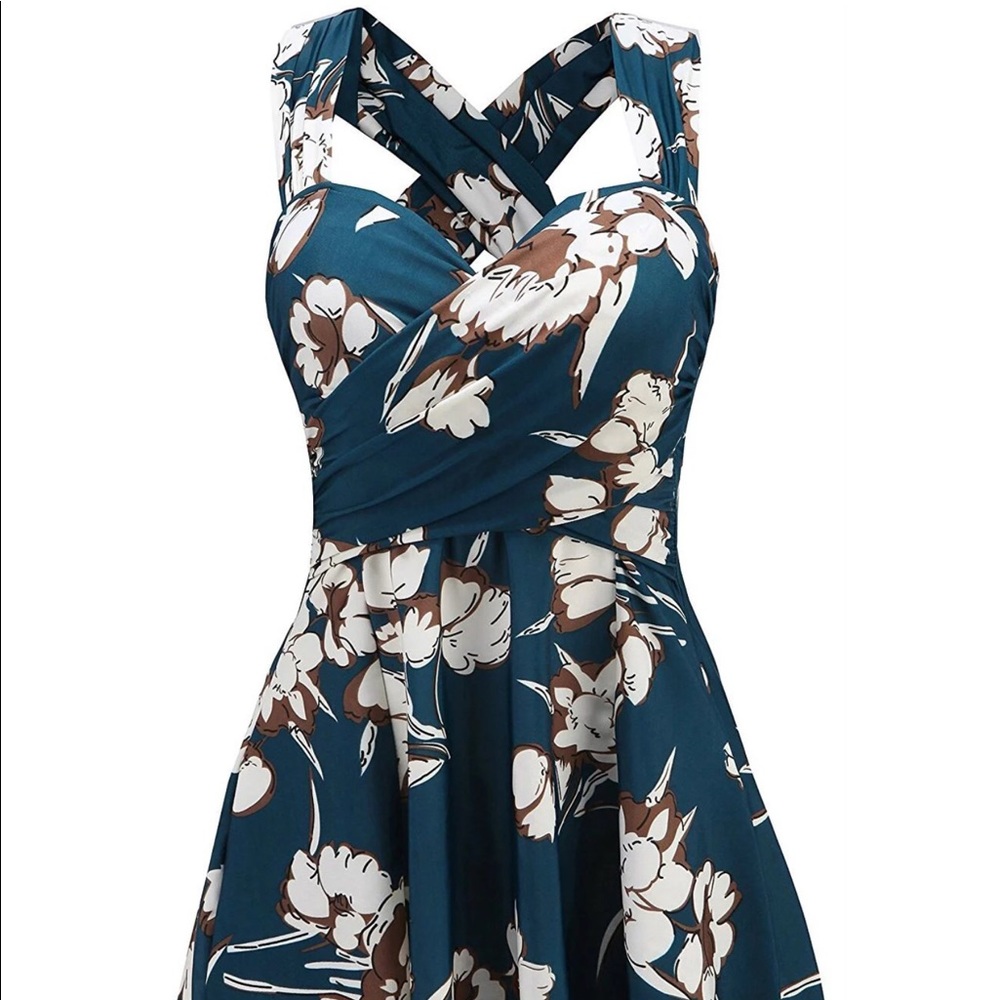 Retro style swim dress. New with tags.
